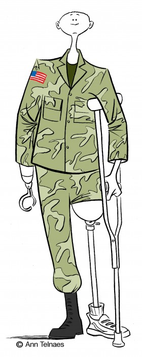 Quadriplegic Soldier