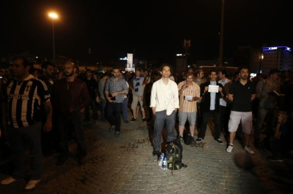 Standing Man in Turkey-AP